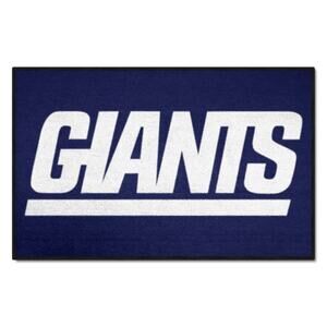 New York Giants Mat Retro Rugs 19" x 30" NFL 1970's New Carpet Rectangle